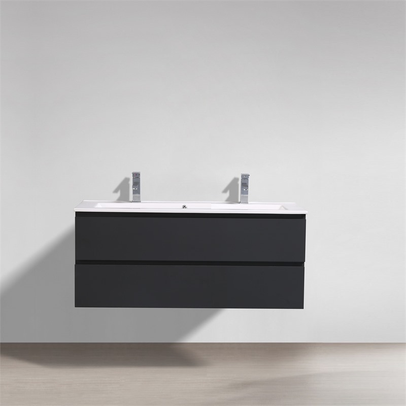 Onderkast antraciet 120*46 cm greeploos FSC MIX