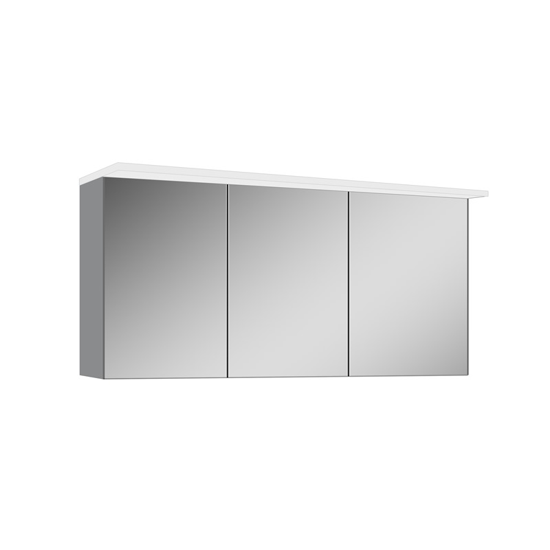 Alu spiegelkast deLuxe 43+43+43 cm