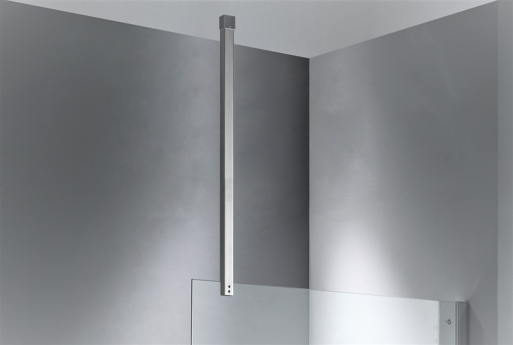 Plafondbeugel 80 cm recht ST15