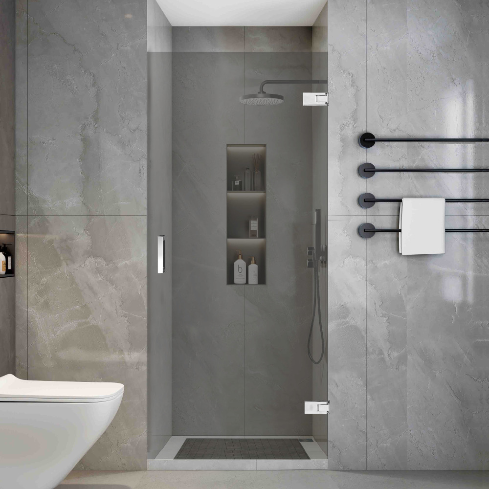 Glasplaat Lago front 60*200 cm SMOKED