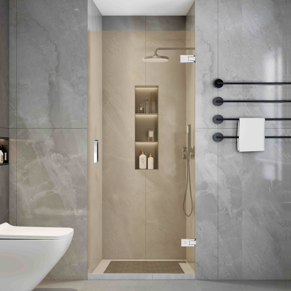 Glasplaat Lago front 80*200 cm CHAMPAGNE