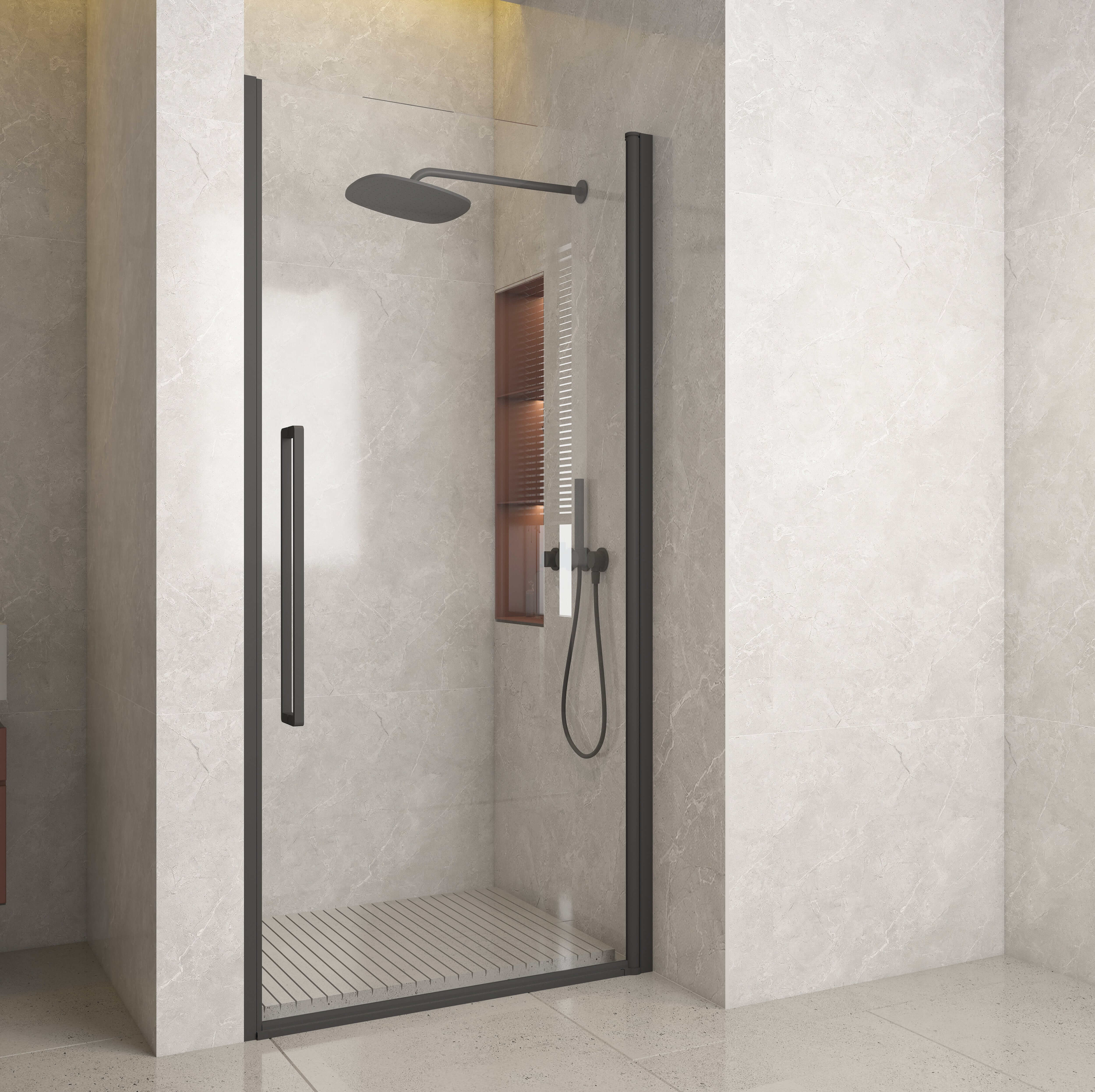 Pasa Giro de Luxe front draaideur 90*200 cm Black Edition