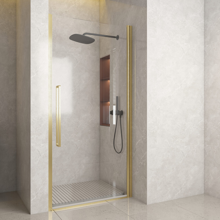 Pasa Giro de Luxe front draaideur 60*200 cm Br. Yellow Titan