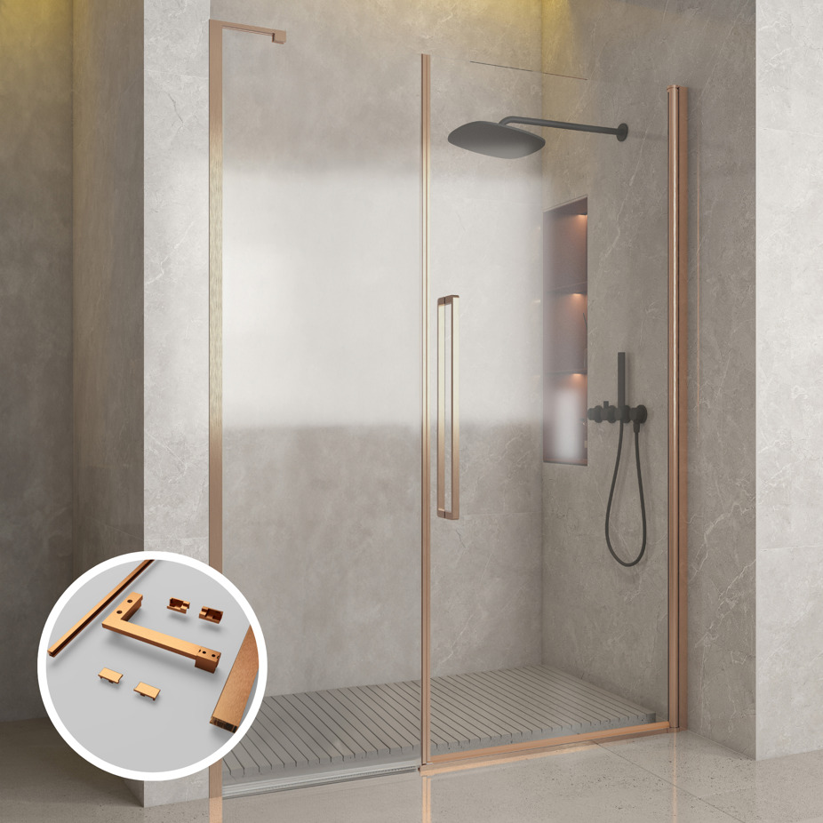Extension set Pasa Giro de Luxe Brushed Copper